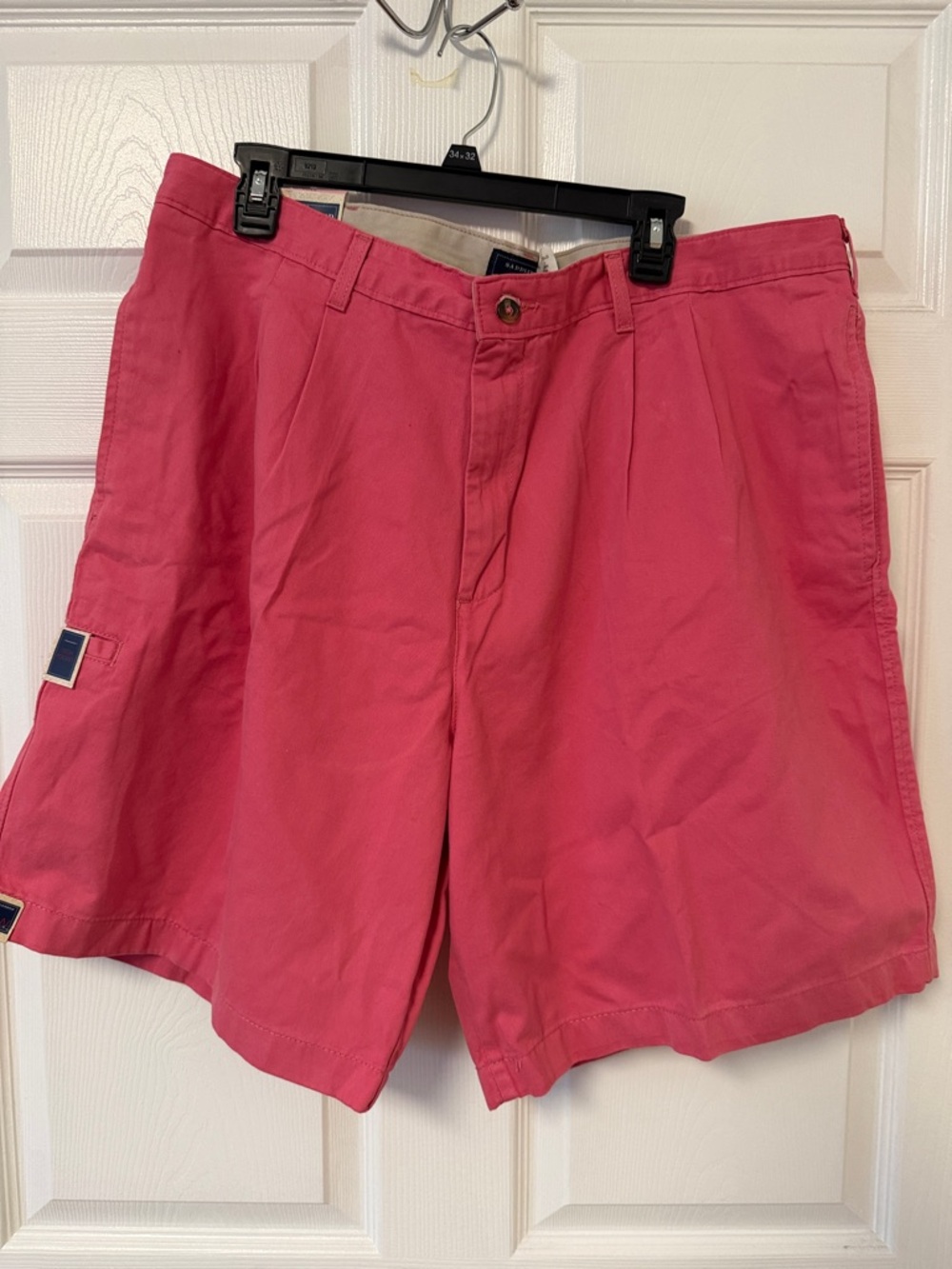 Saddlebred Pink Flat Front Men's Shorts